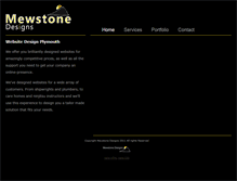 Tablet Screenshot of mewstonedesigns.co.uk